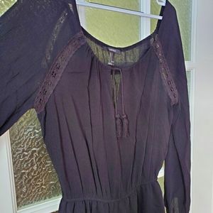 Forever 21 long sleeve romper